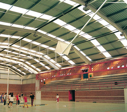 Amaiur, estructuras metlicas - Polideportivos